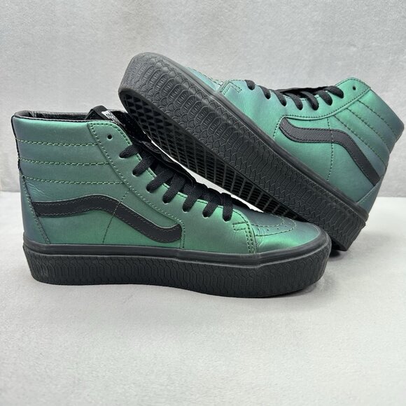 VANS Harry Potter x Sk8-Hi Platform Womens Size 8 'Morsmordre Dark Arts' 2019 - Picture 5 of 8